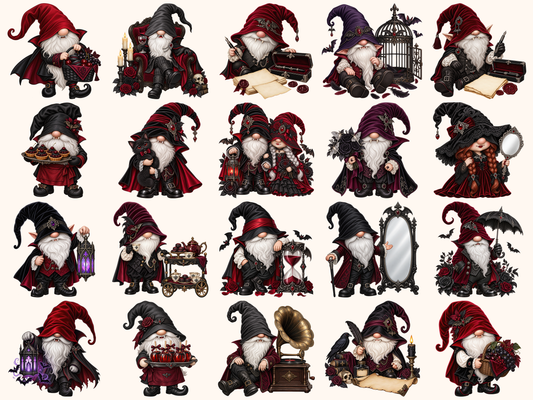 Vampire Gnomes Clipart