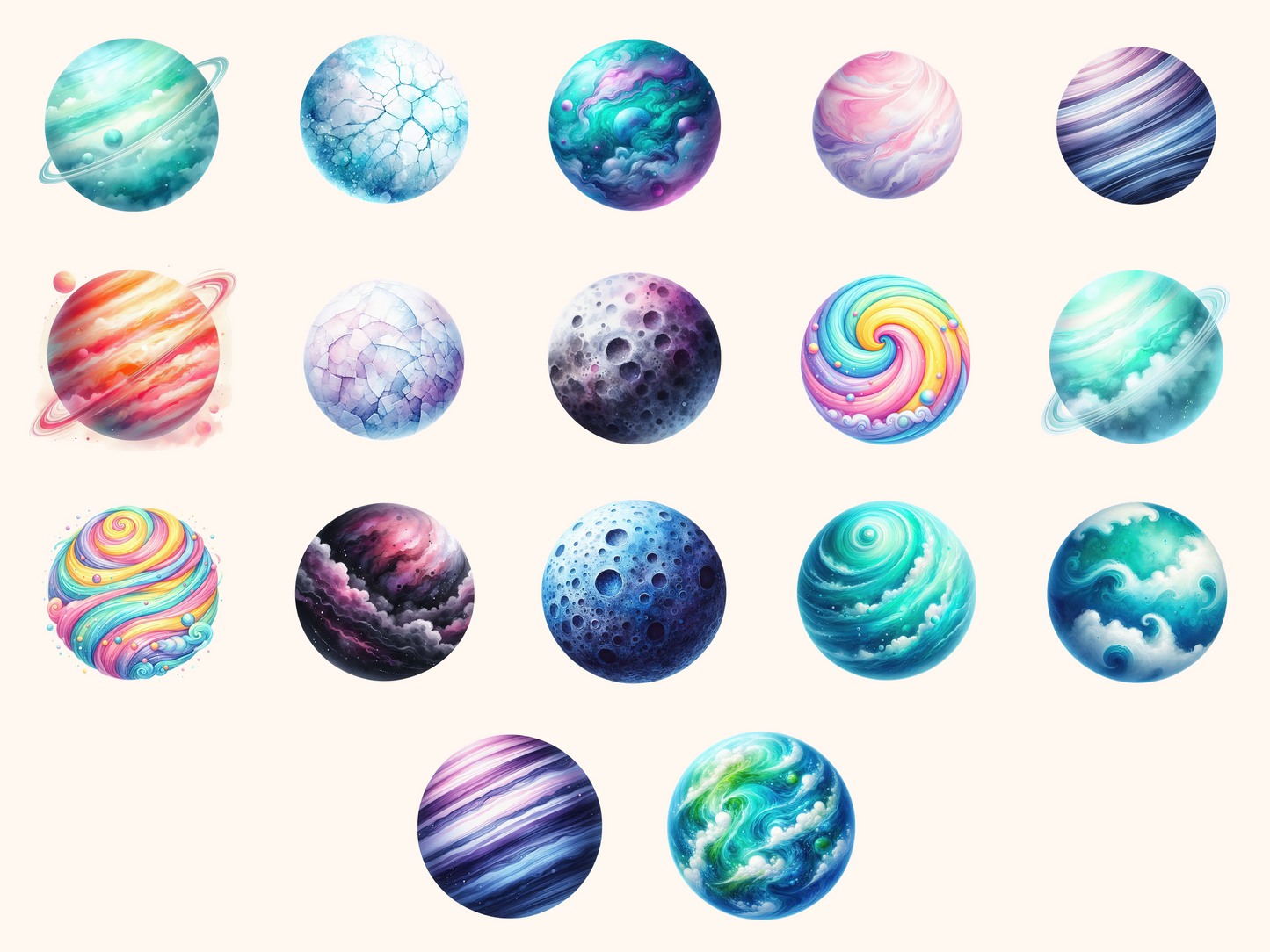 Planets Clipart