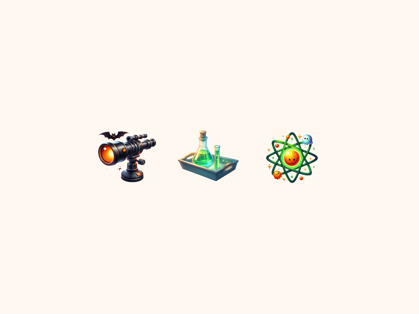 Science Class Halloween Clipart