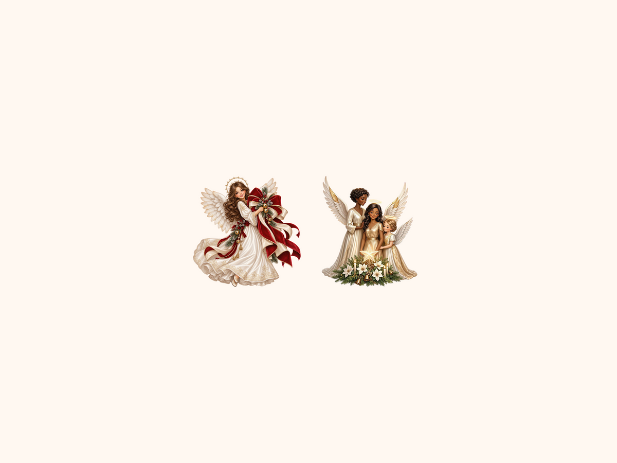 Christmas Angels Clipart