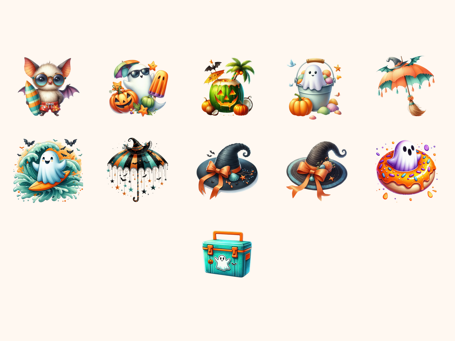 Summerween Clipart