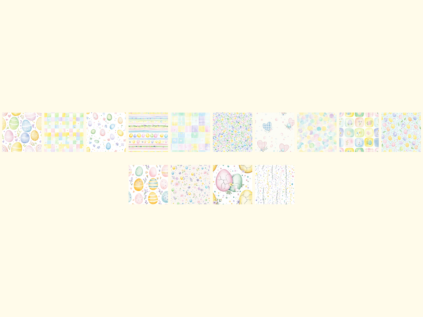 Pastel Easter Digital Paper