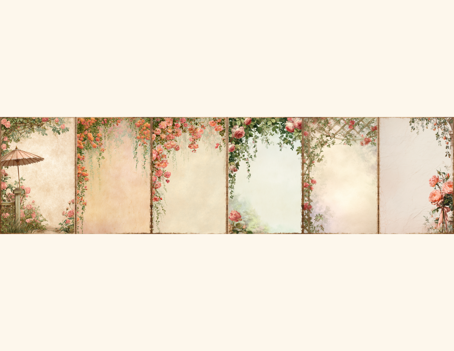 Rose Arbor Journal Pages