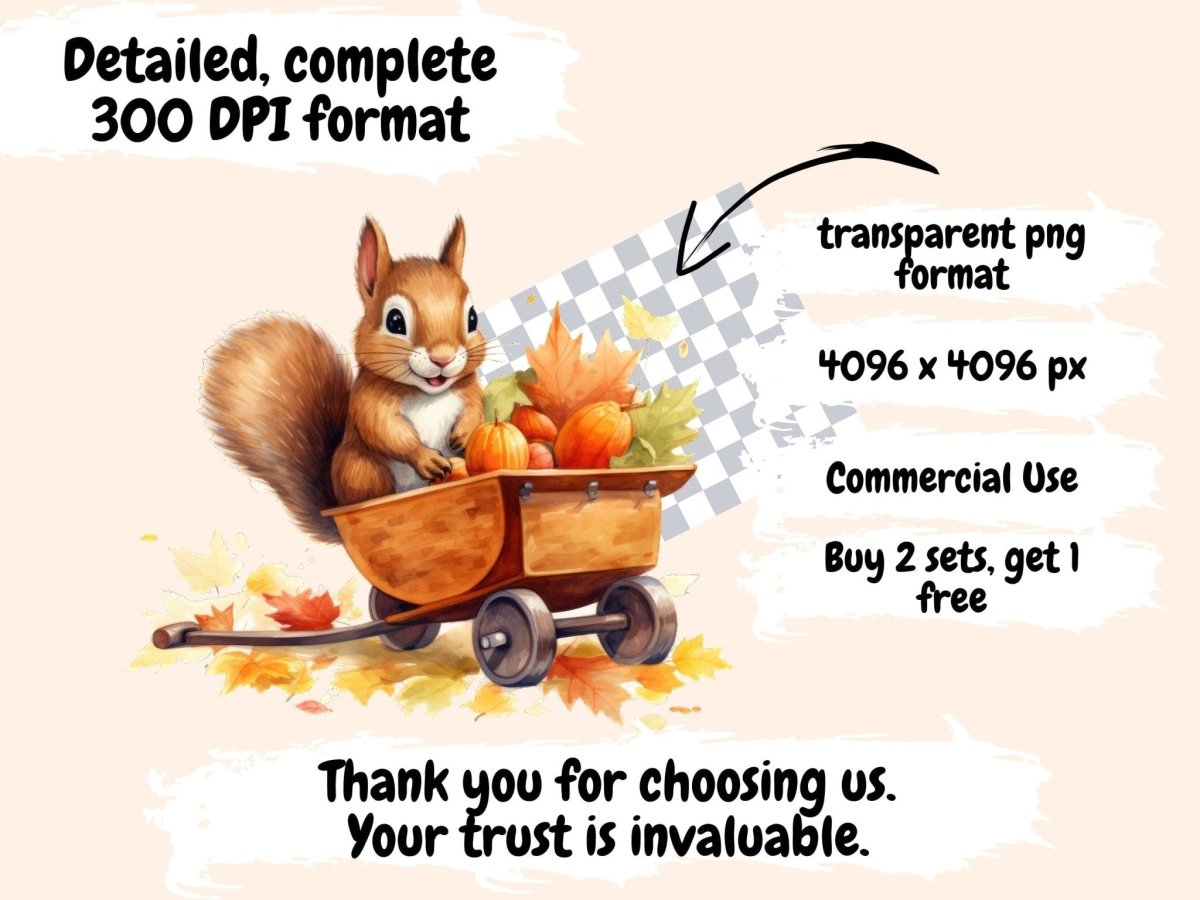 Animal Wheelbarrows Watercolor Clipart animal clipart - Wonders Artist