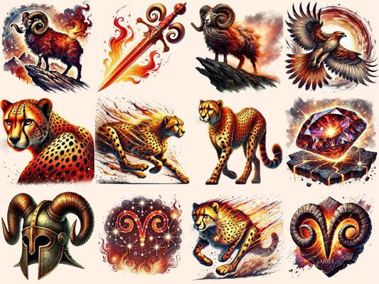 Clipart znaku Barana