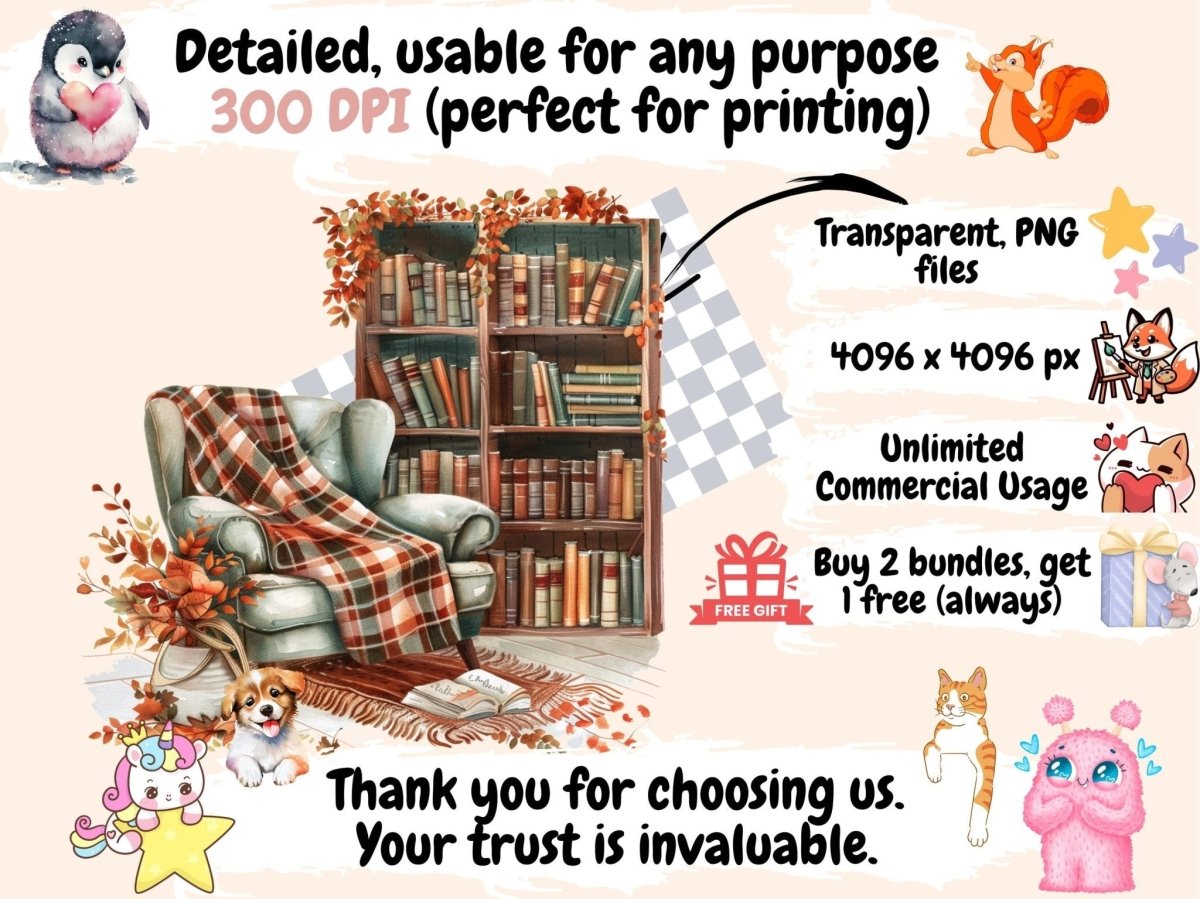 Autumn Elements Watercolor Clipart Autumn Accents - Wonders Artist