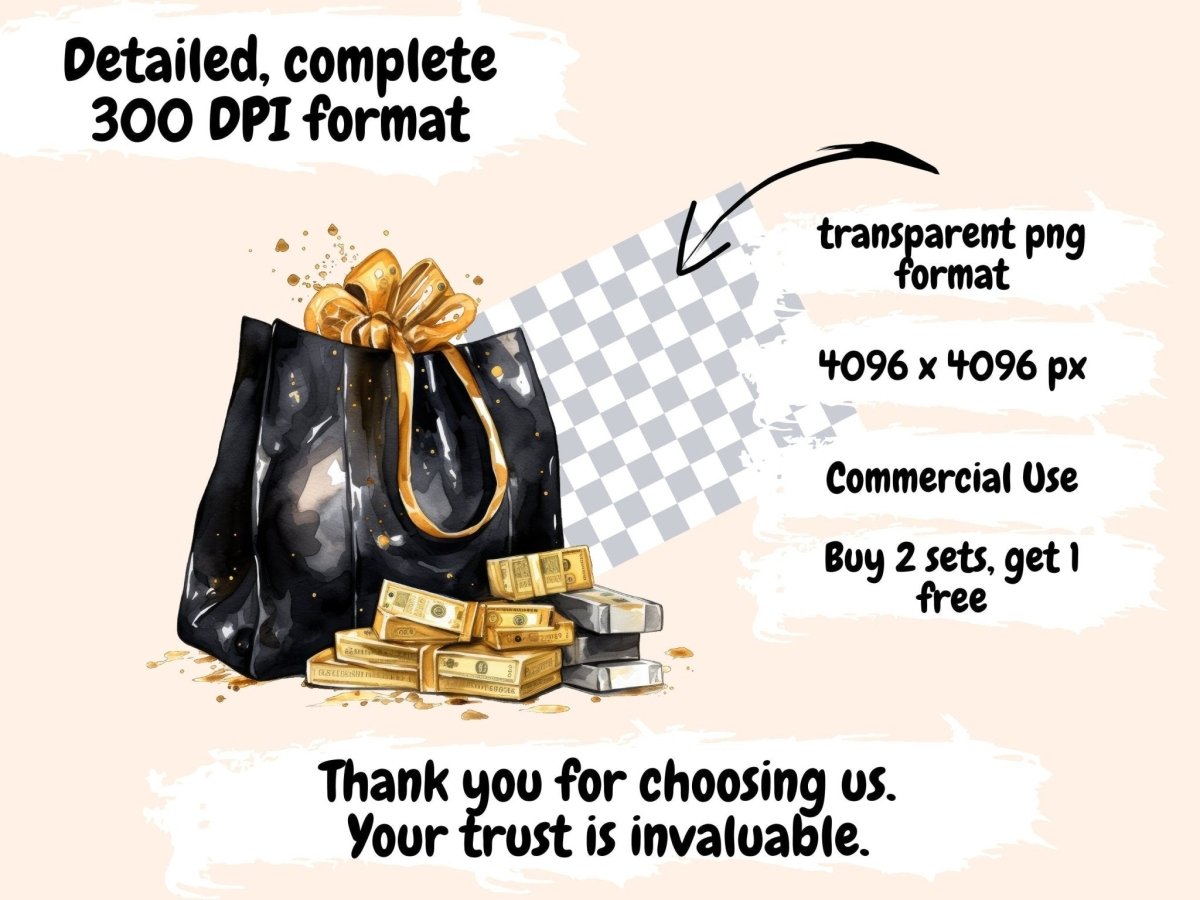 Black Friday Watercolor Clipart black friday clipart - Wonders Artist