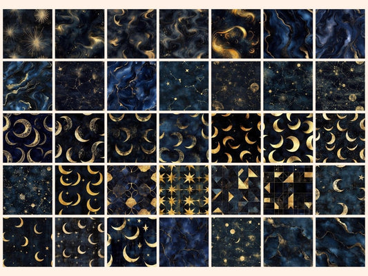 Carta Digitale Senza Soluzioni di Continuità Celestiale Opulenta