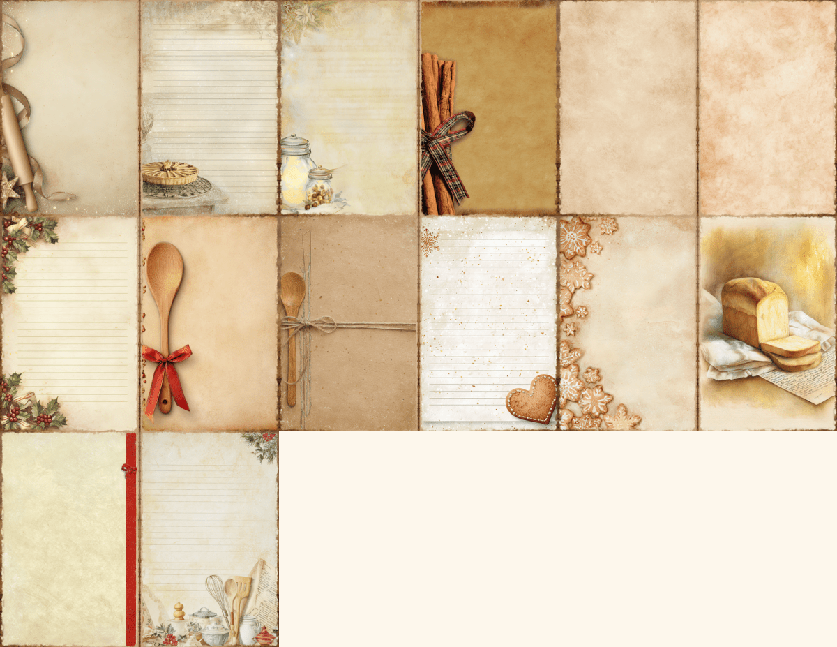 Christmas Kitchen Journal Pages All Bundles Journal Pages new bundles all - WondersArtist