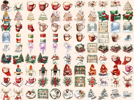 Joulusuunnittelija Vesiväri Kuvasto