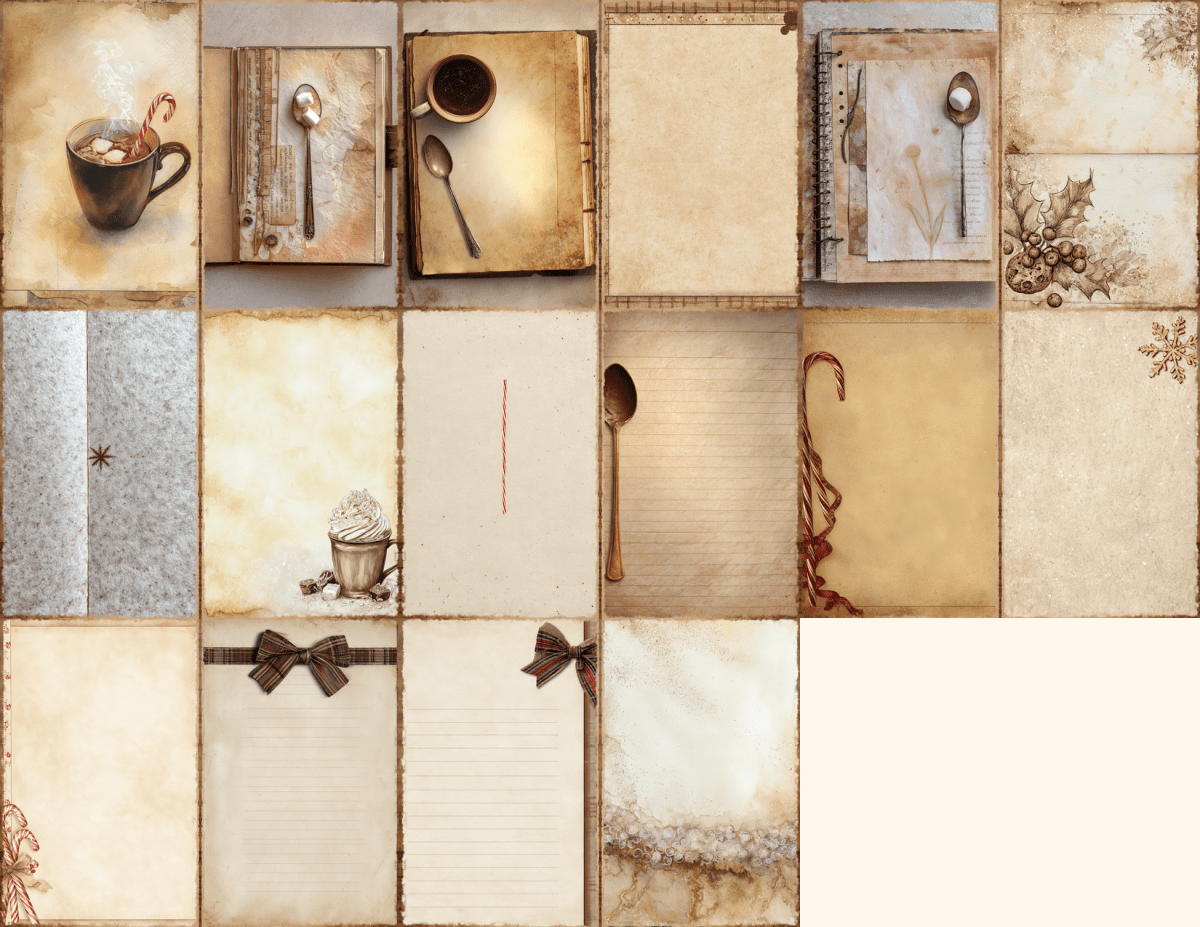 Cocoa Bar Journal Pages All Bundles Journal Pages new bundles all - WondersArtist