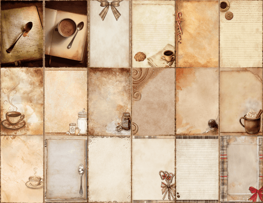 Cocoa Bar Journal Pages