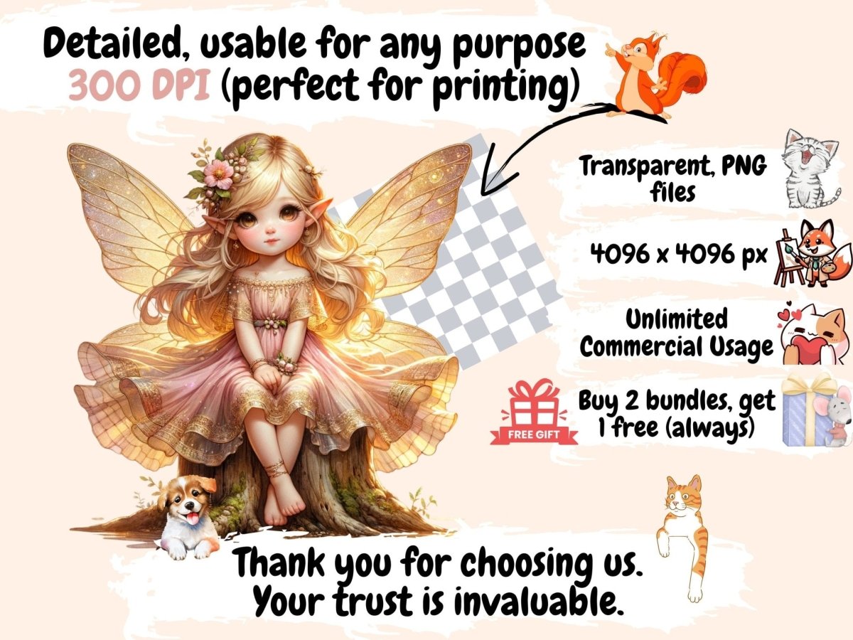 Dawn Fairies Clipart Cute fairy art - Wonders Artist