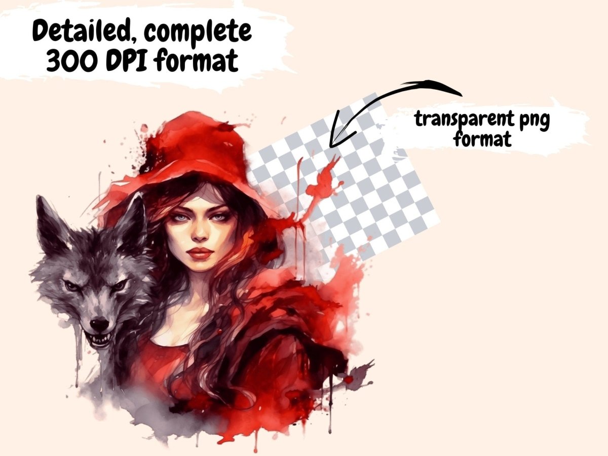 Gothic Witches Watercolor Clipart bewitching clipart - Wonders Artist