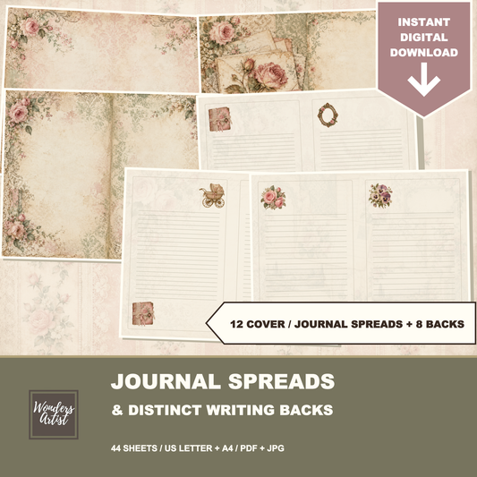 Grandmas Attic Journal Kit