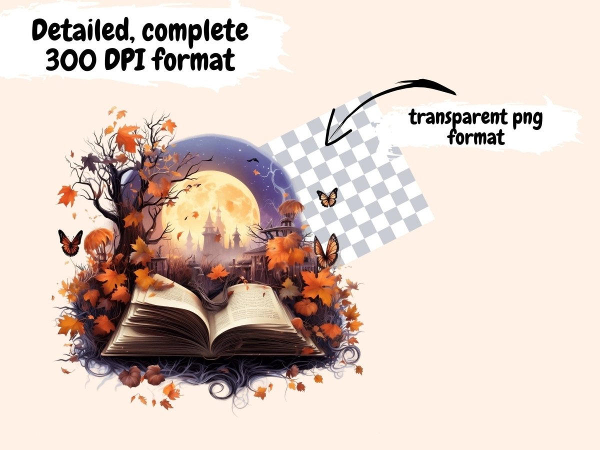 Halloween Fairies Watercolor Clipart bewitching clipart - Wonders Artist