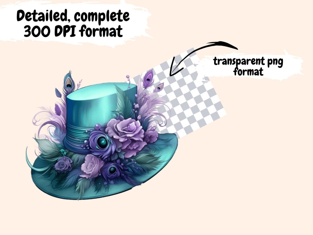 Hats Watercolor Clipart elegant clipart - Wonders Artist