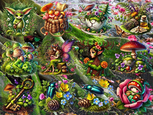 Moos & Wilde Blüten Clipart (LIMITIERTE AUFLAGE)