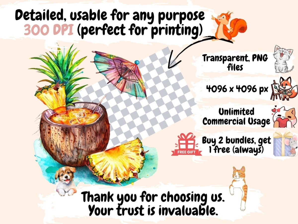 Pool Party Watercolor Clipart beach clipart - Wonders Artist