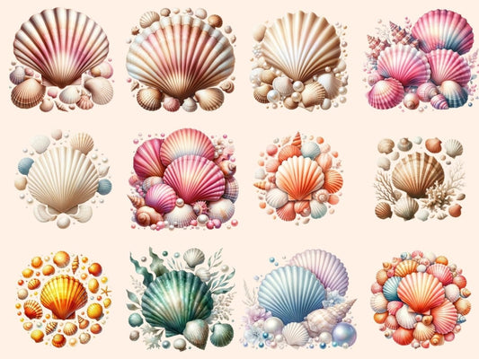 Seashells Clipart