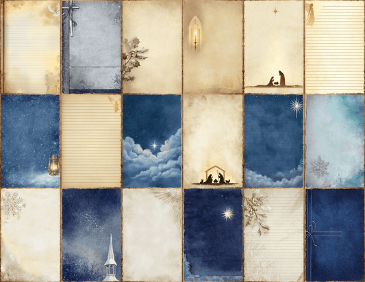 Silent Night Journal Pages