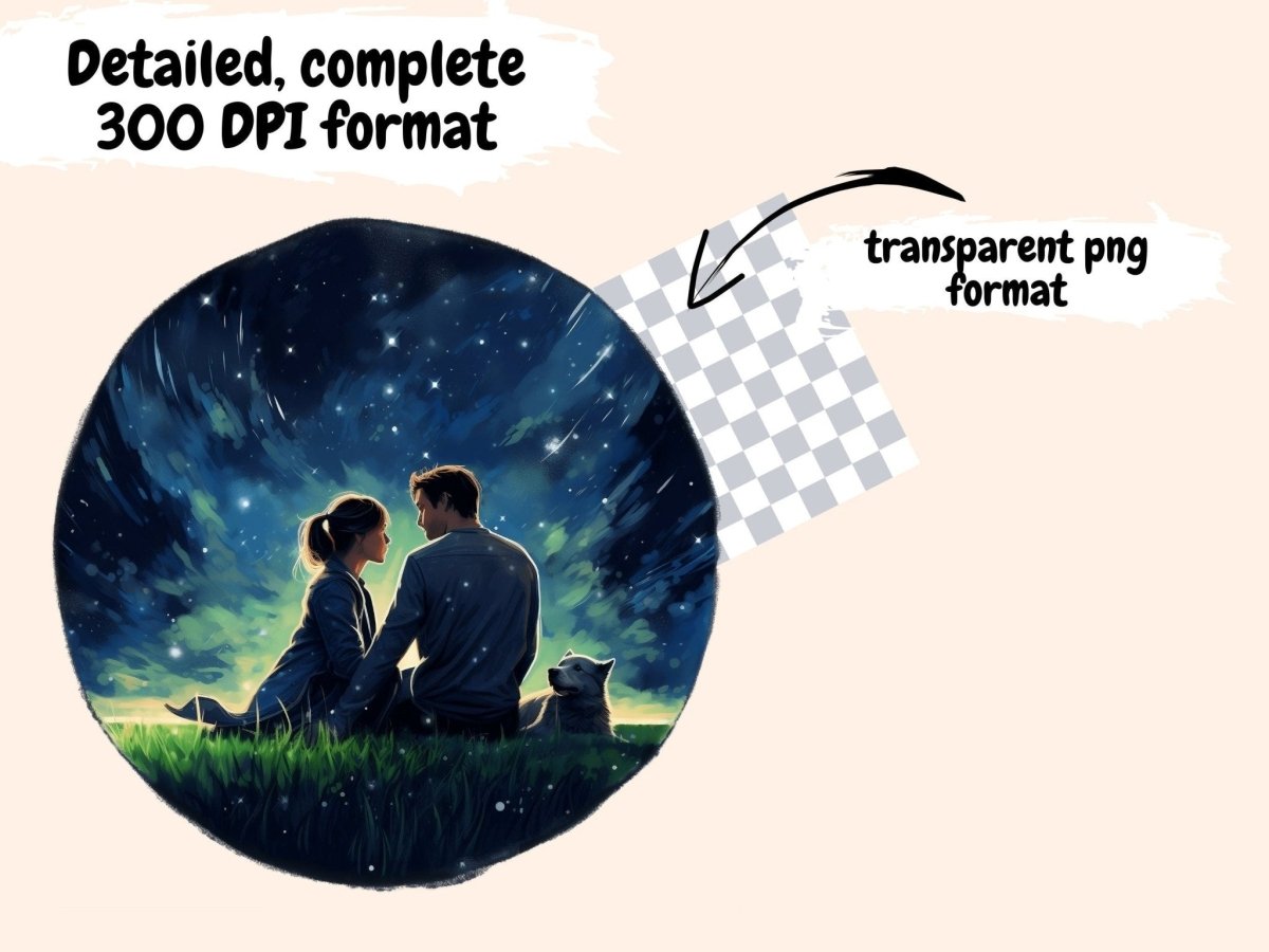 Stargazing Watercolor Clipart astrology clipart - Wonders Artist