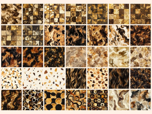 Carta digitale con motivo senza cuciture a guscio di tartaruga