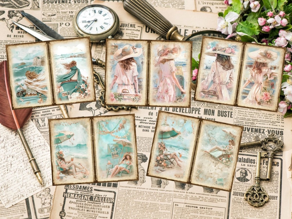 Travel Journal Pages (P3) Adventure Pages - Wonders Artist