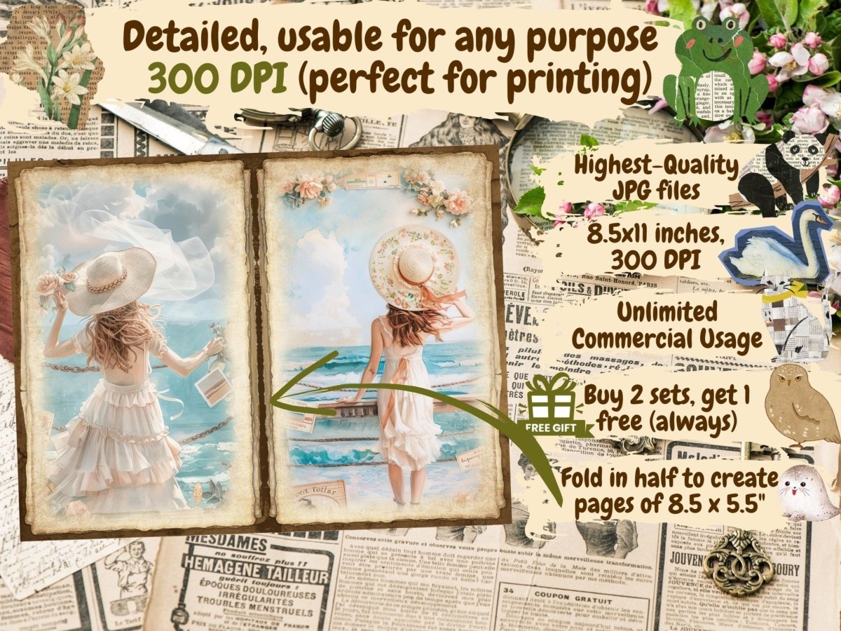 Travel Journal Pages (P4) Adventure Pages - Wonders Artist