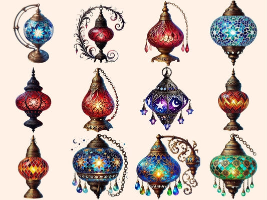 Clipart di Lampade Turche