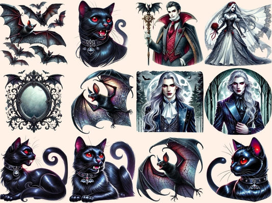 Clipart di vampiri