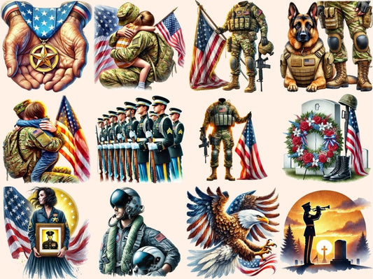 Clipart per Veterani e Militari