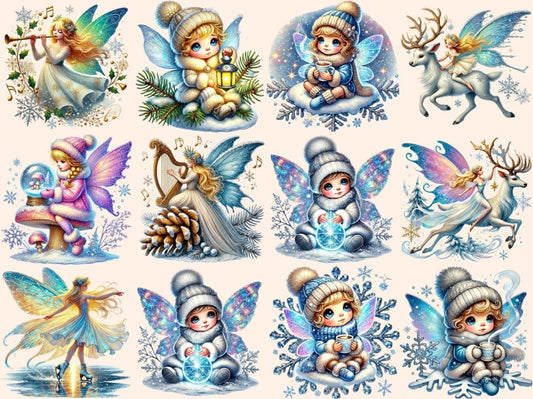 Winter Feen Clipart
