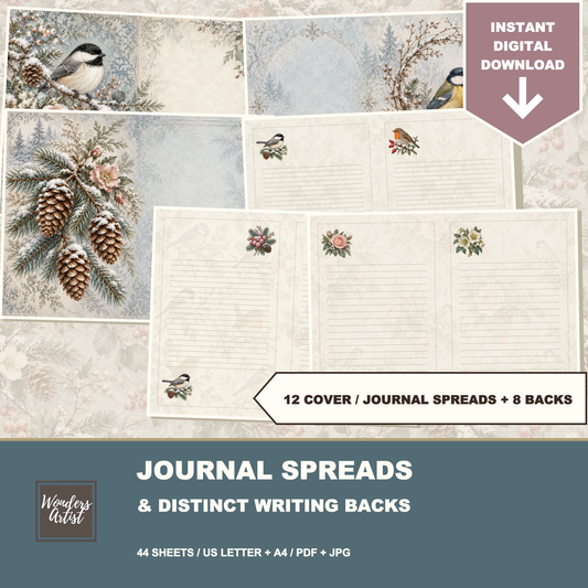 Winter Garden Journal Kit