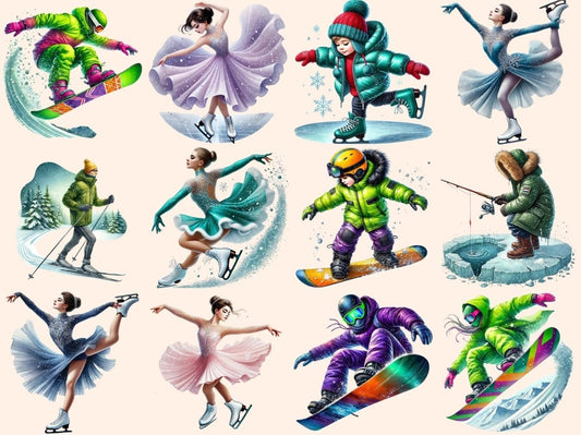 Winter Sport Clipart
