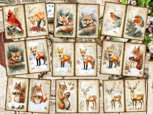 Winter Woodland Journalseiten (P4)