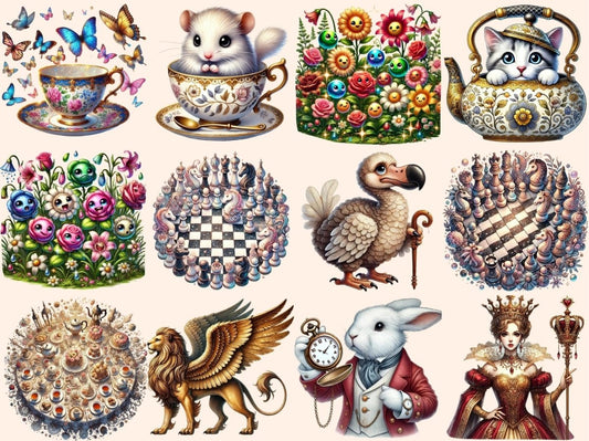 Wonderland (P2) Clipart