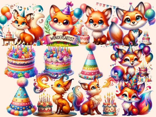 WondersSartist 1. Geburtstag Clipart