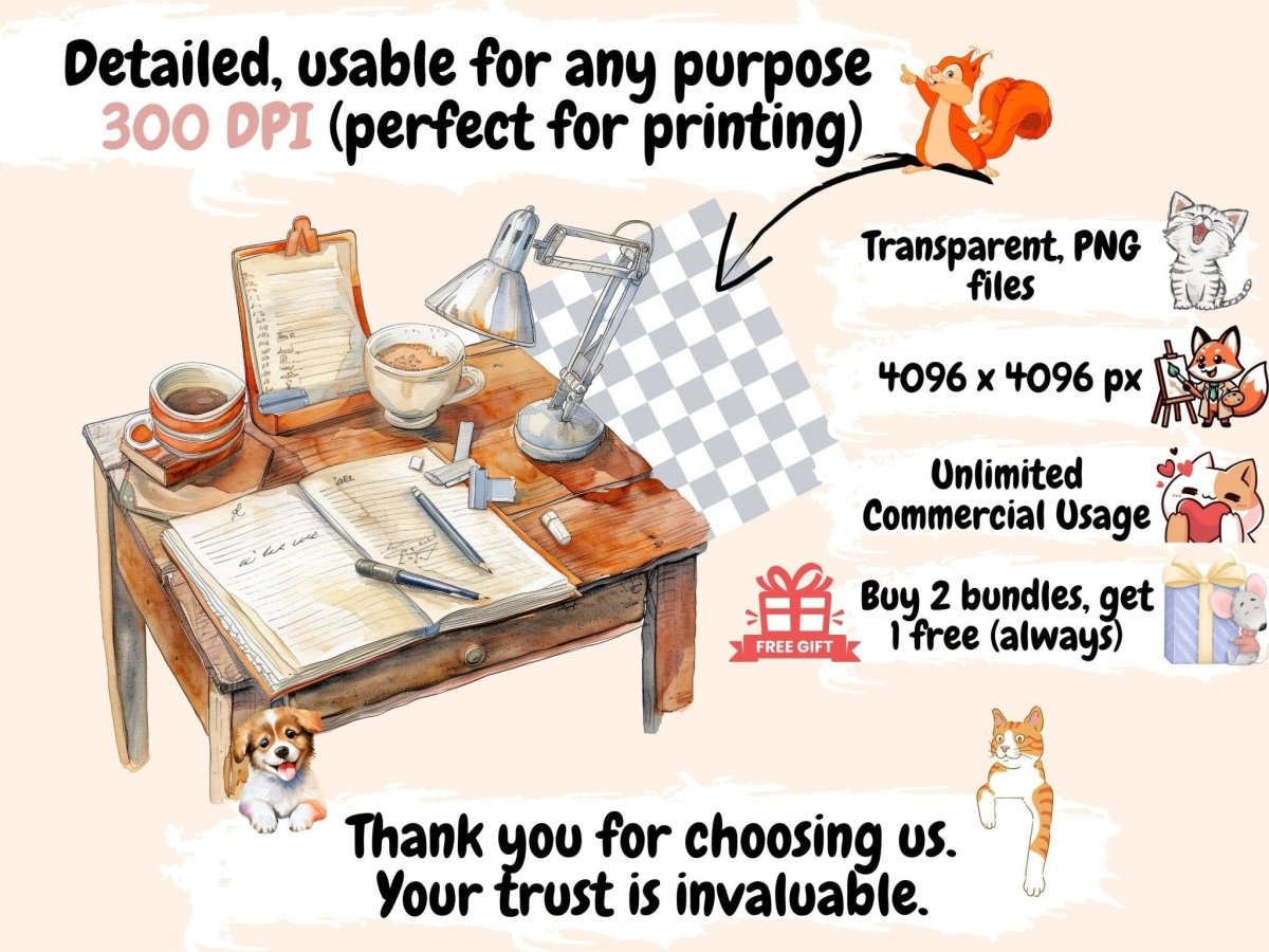 Writing Watercolor Clipart Author PNG - Wonders Artist