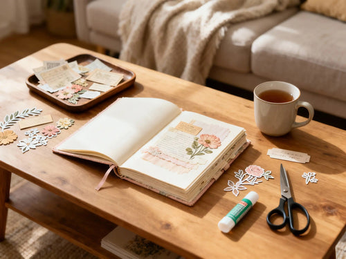 Low-Energy Crafting: Gentle Junk Journal Ideas for Tired Days
