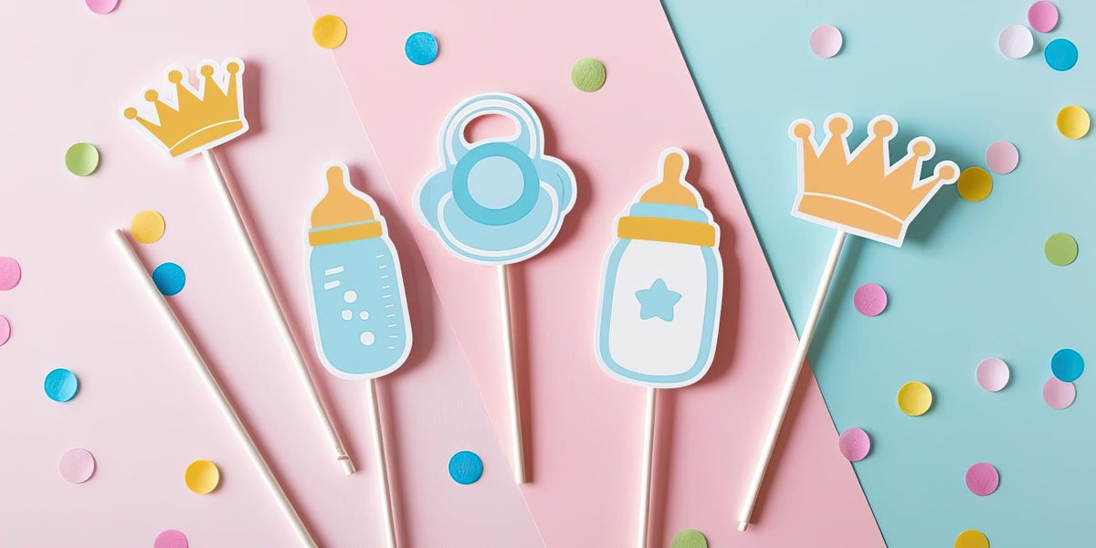 DIY Baby Shower Decor with Digital Clipart - WondersArtist