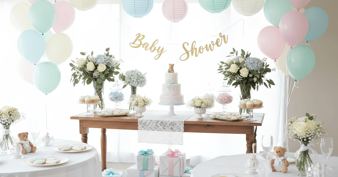 DIY Baby Shower Decor with Digital Clipart - WondersArtist