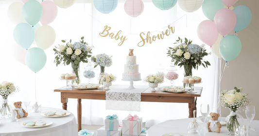 DIY Baby Shower Decor with Digital Clipart - WondersArtist