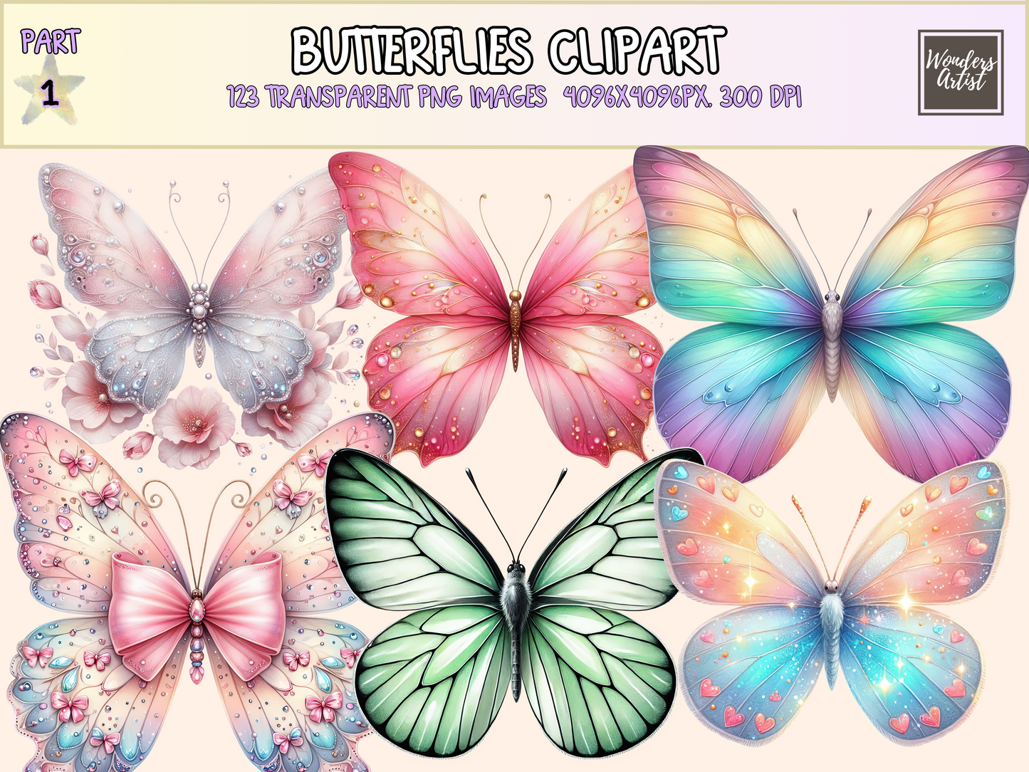 Butterflies Clipart