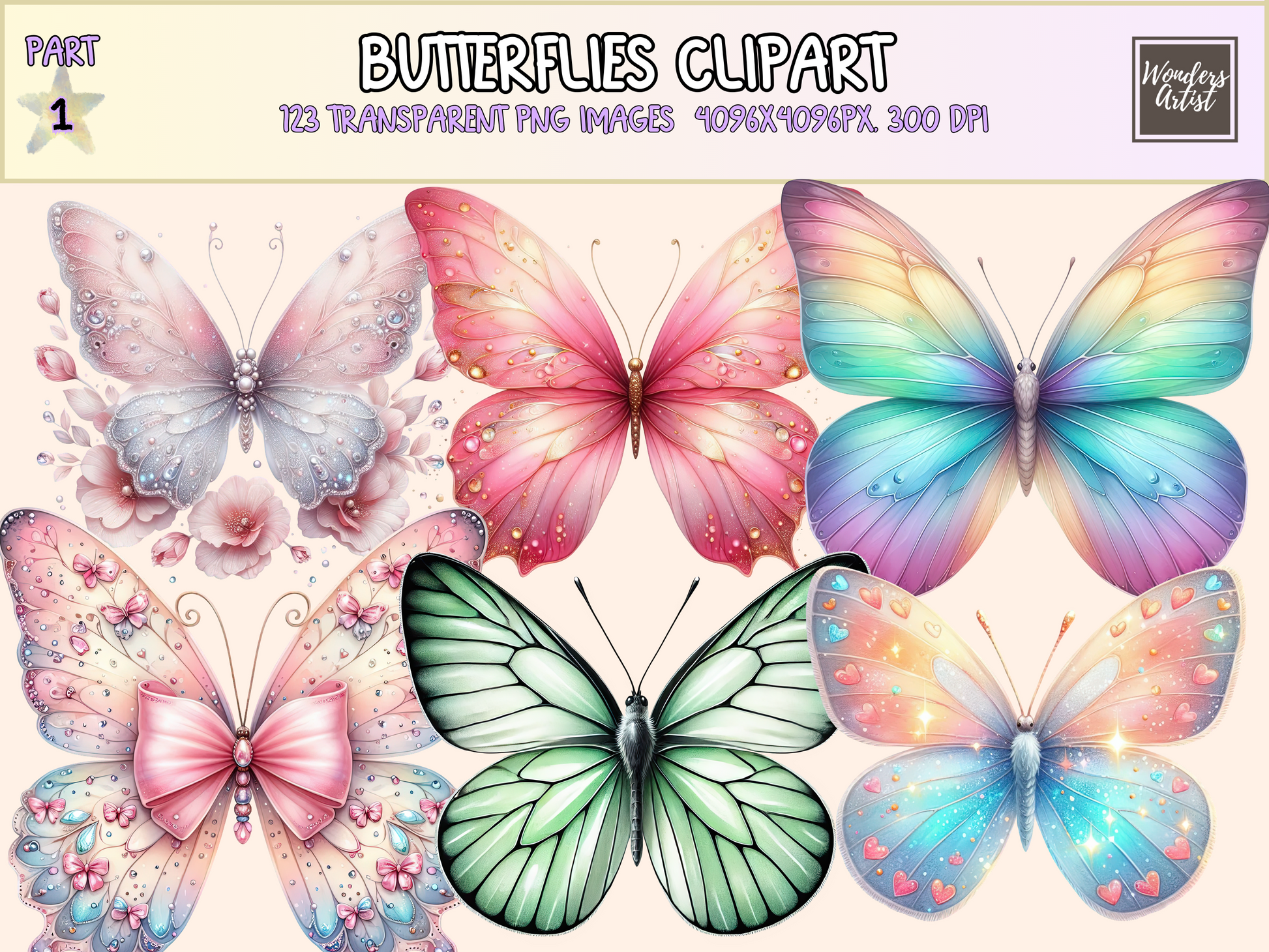 Butterflies Clipart