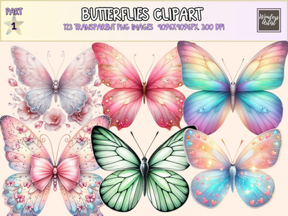 Butterflies Clipart