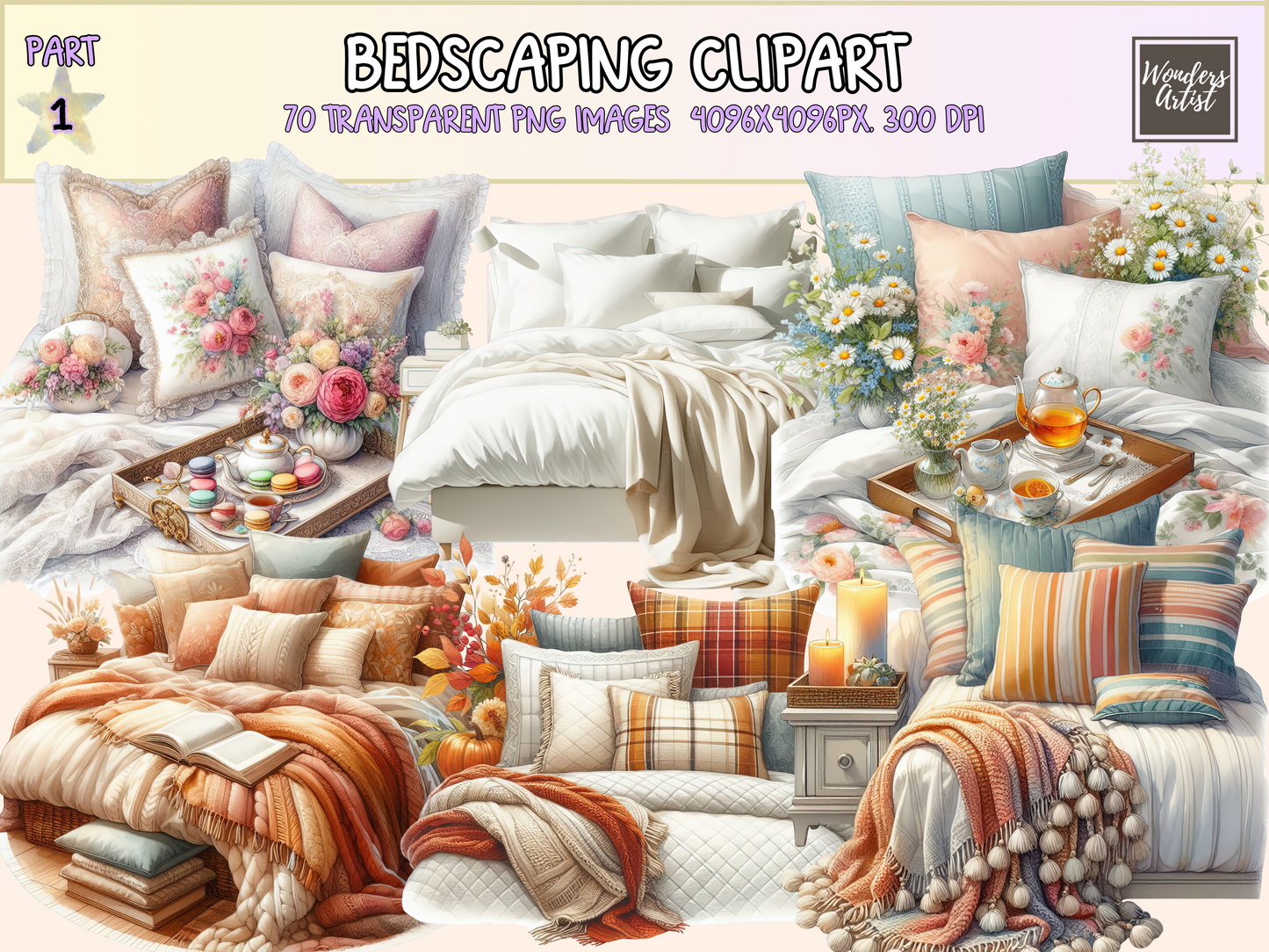 Bedscaping Clipart