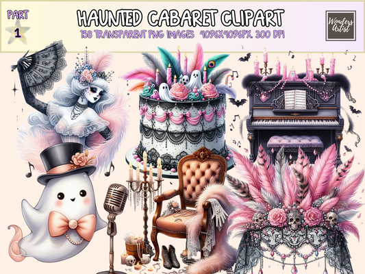 Haunted Cabaret Clipart