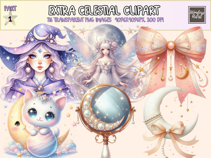 Extra Celestial Clipart