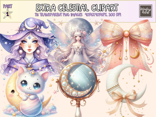 Extra Celestial Clipart